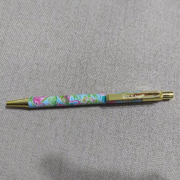 Lilly Pulitzer Colored Pen Beautiful Floral Pen - Picture 1 of 3